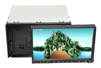 ROF2024 2Din Car DVD with 716:9touch screen monitor  detachable panel